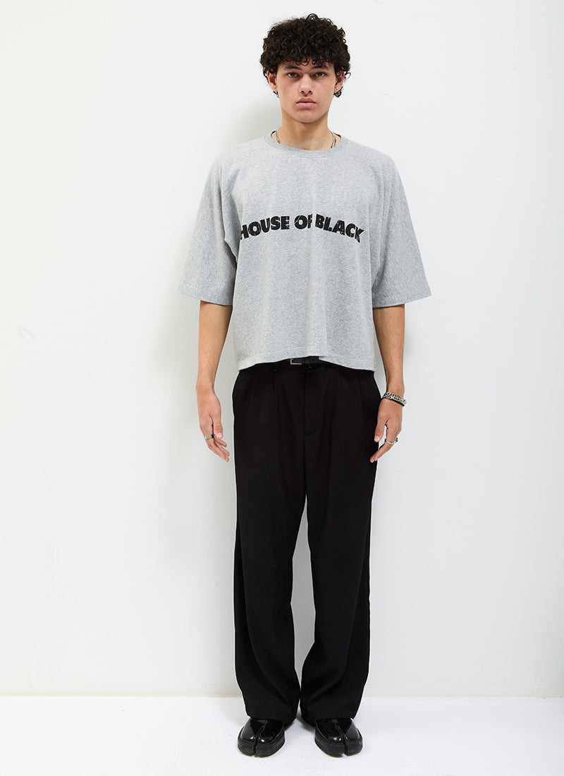 LOGO TEE grey