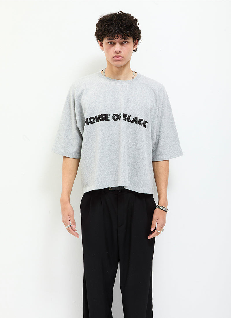 LOGO TEE grey