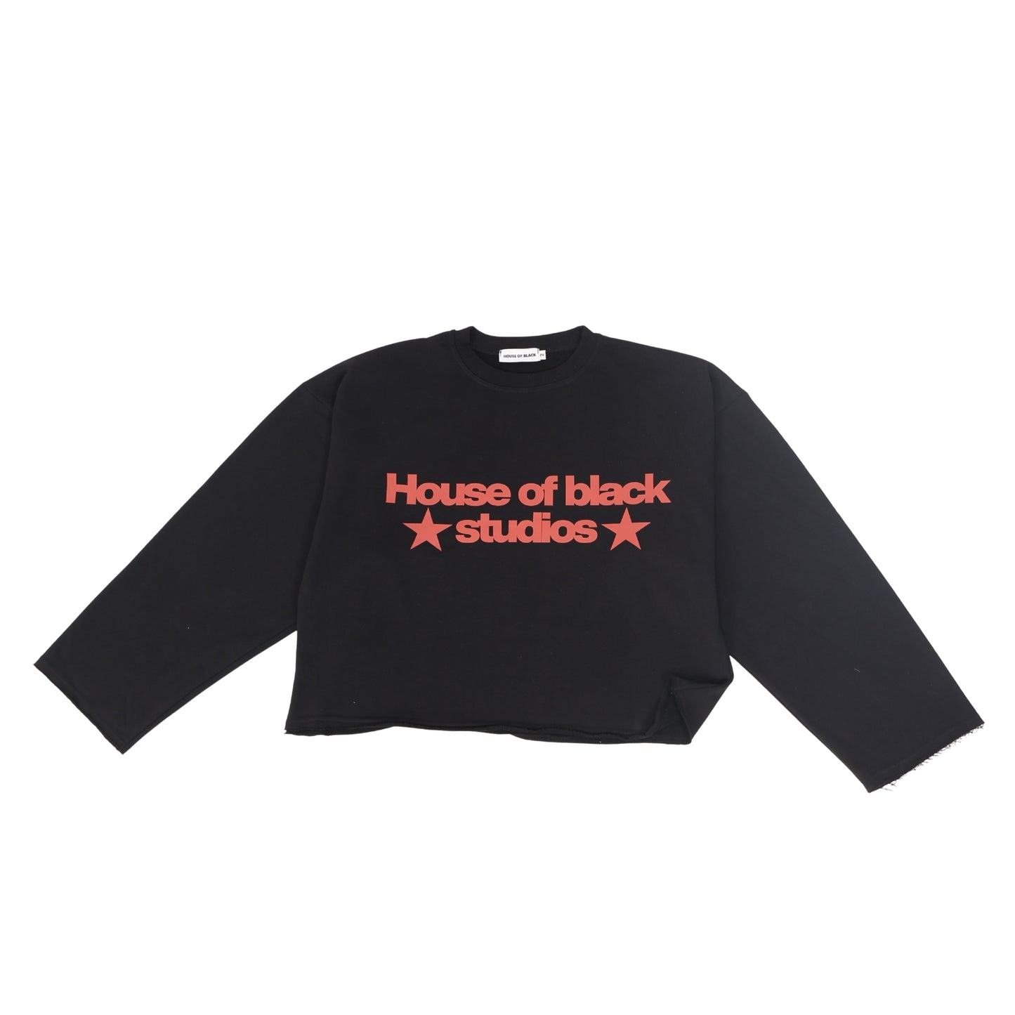HOB studios cropped sweashirt in Black
