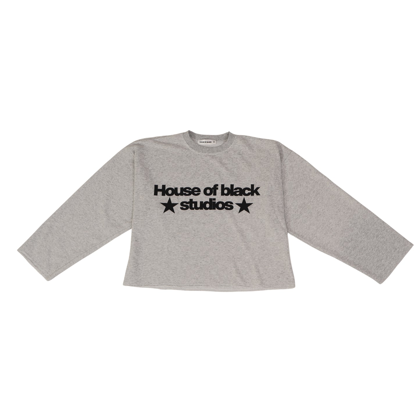 HOB studios cropped sweatshirt in Grey