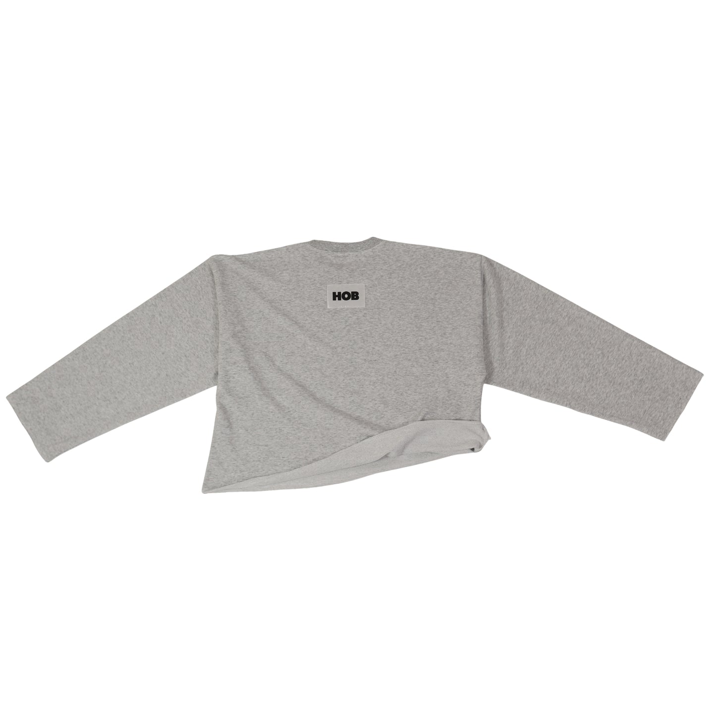 HOB studios cropped sweatshirt in Grey