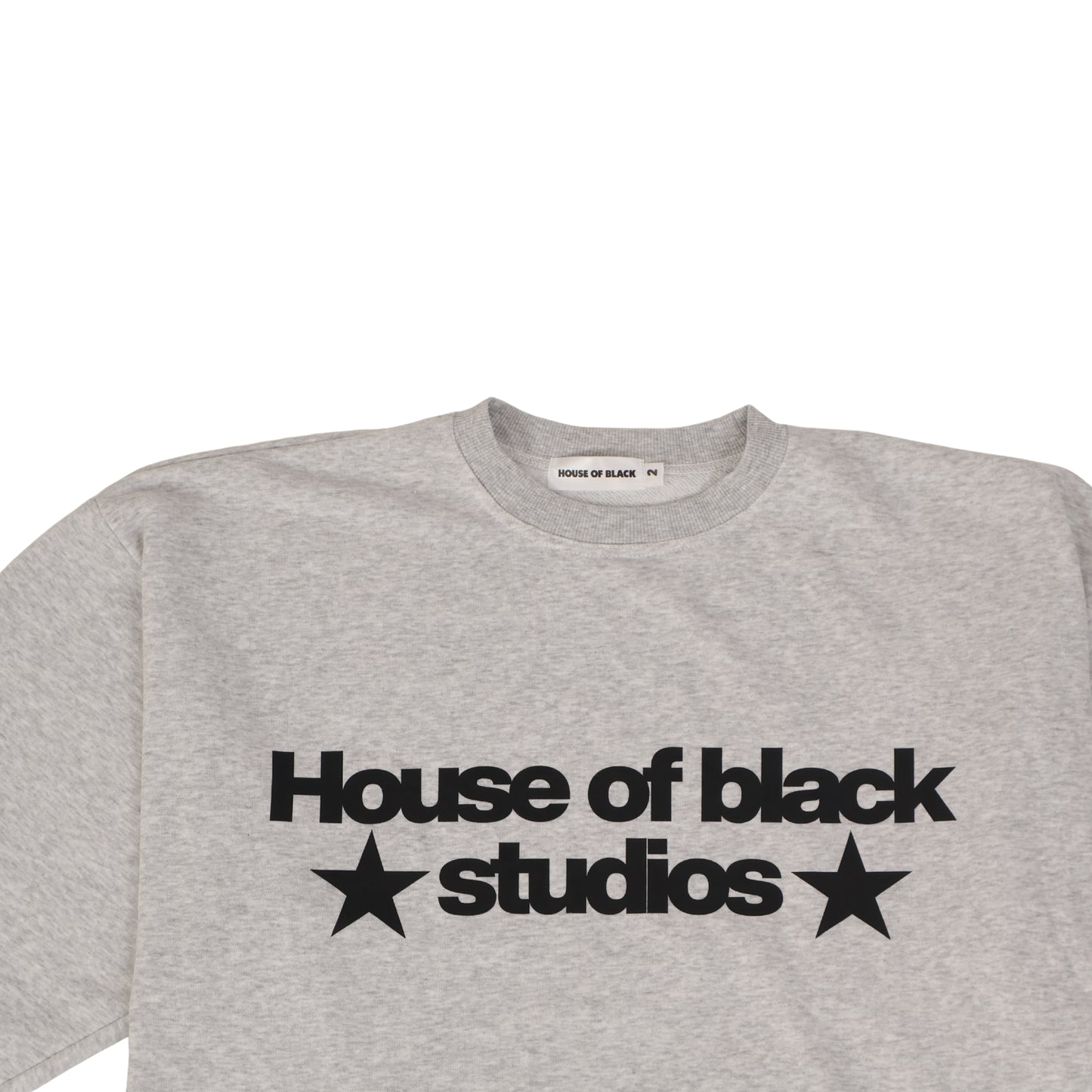 HOB studios cropped sweatshirt in Grey