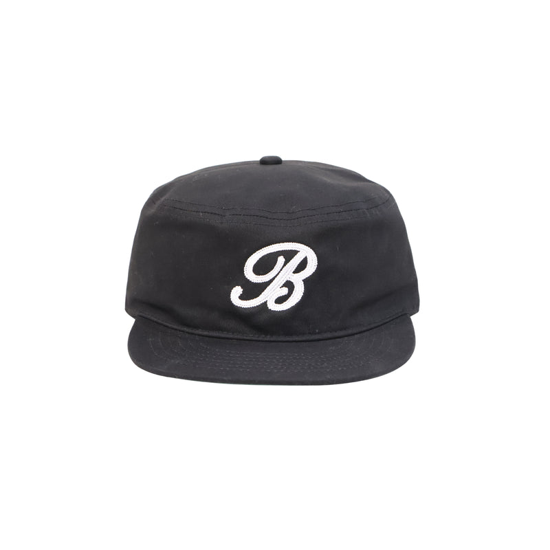 B for Black Black pillbox hat