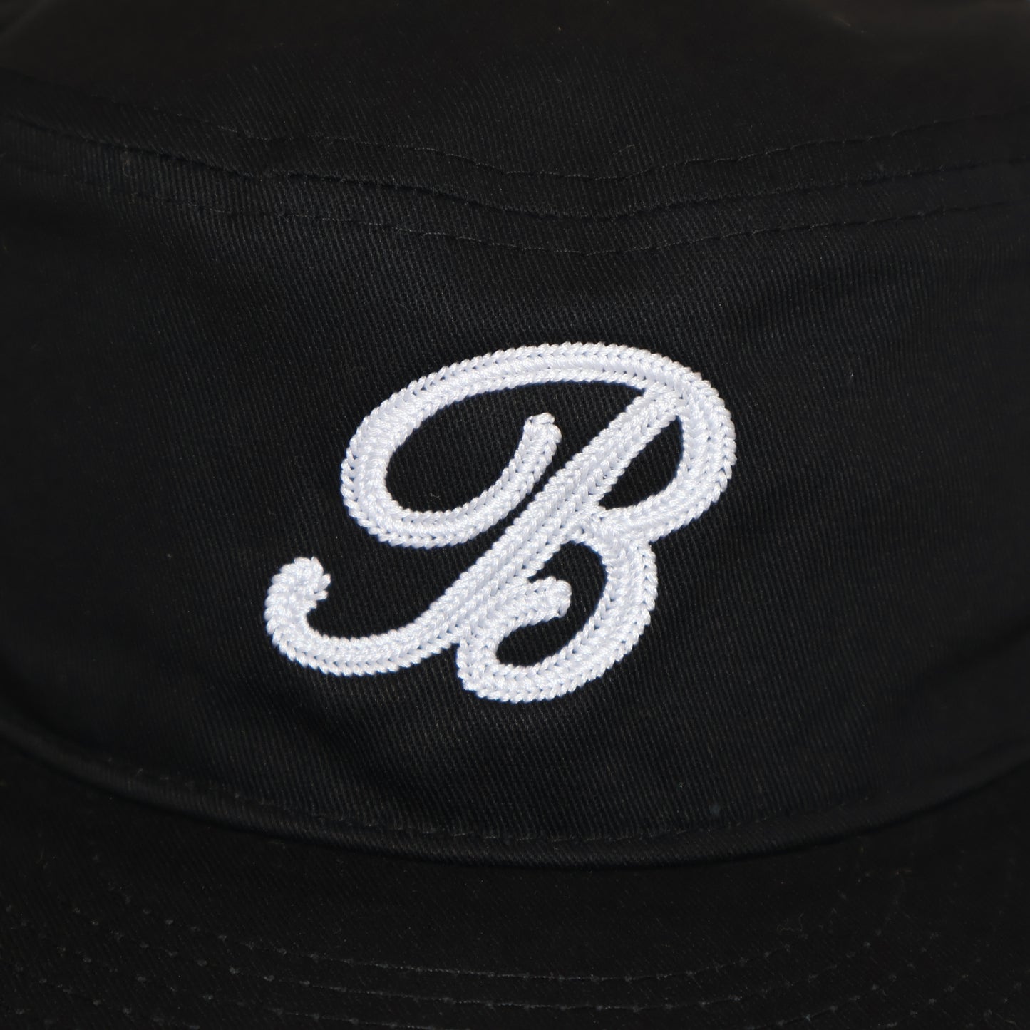 B for Black Black pillbox hat