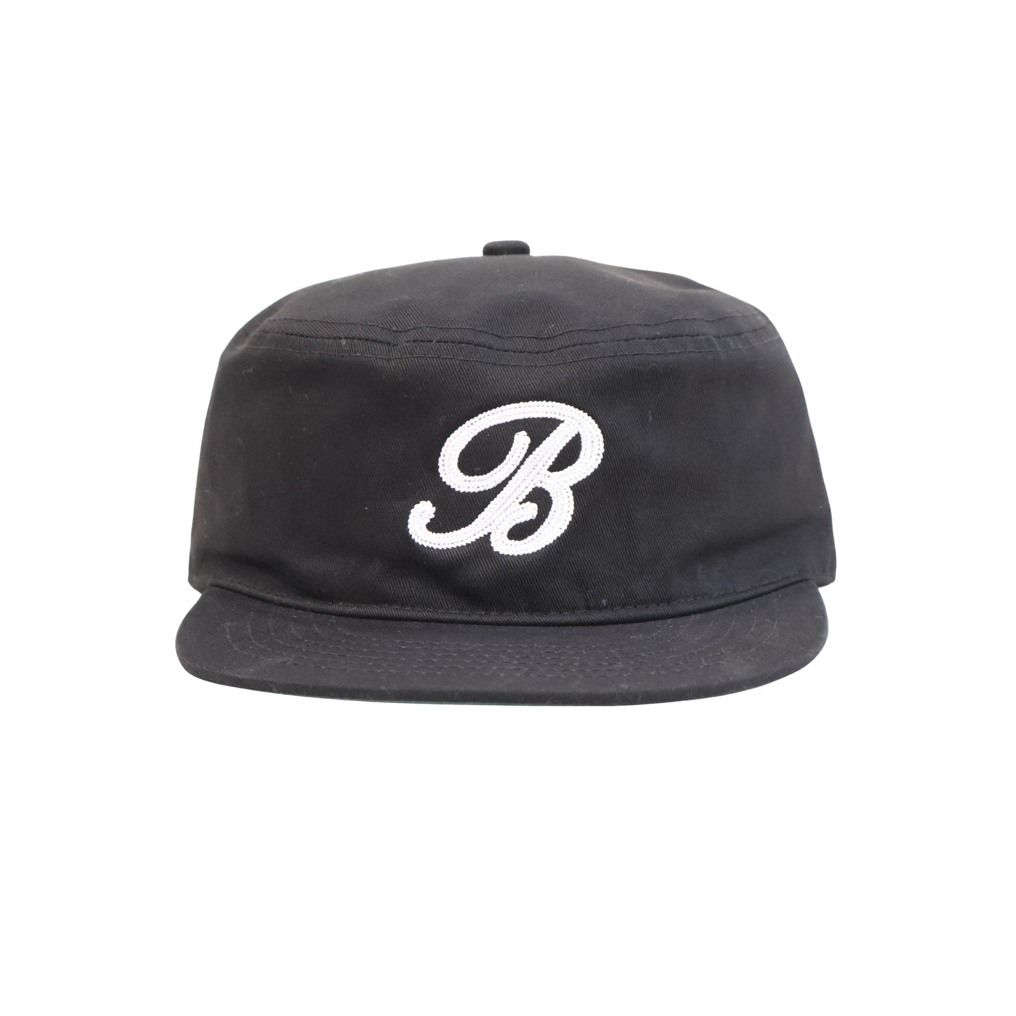 B for Black Black pillbox hat