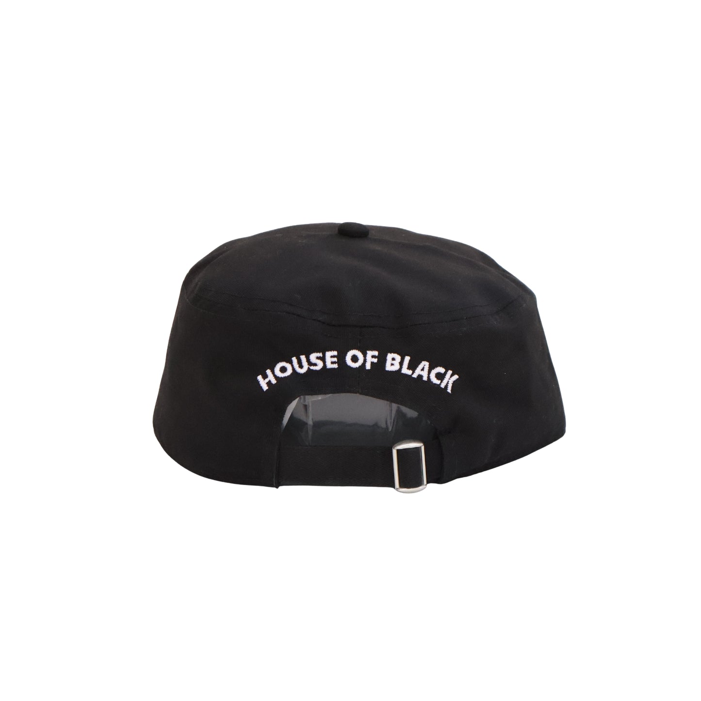 B for Black Black pillbox hat