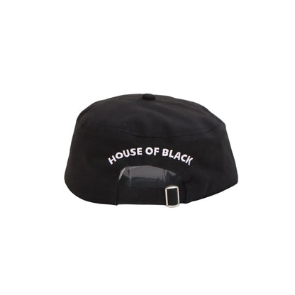 B for Black Black pillbox hat