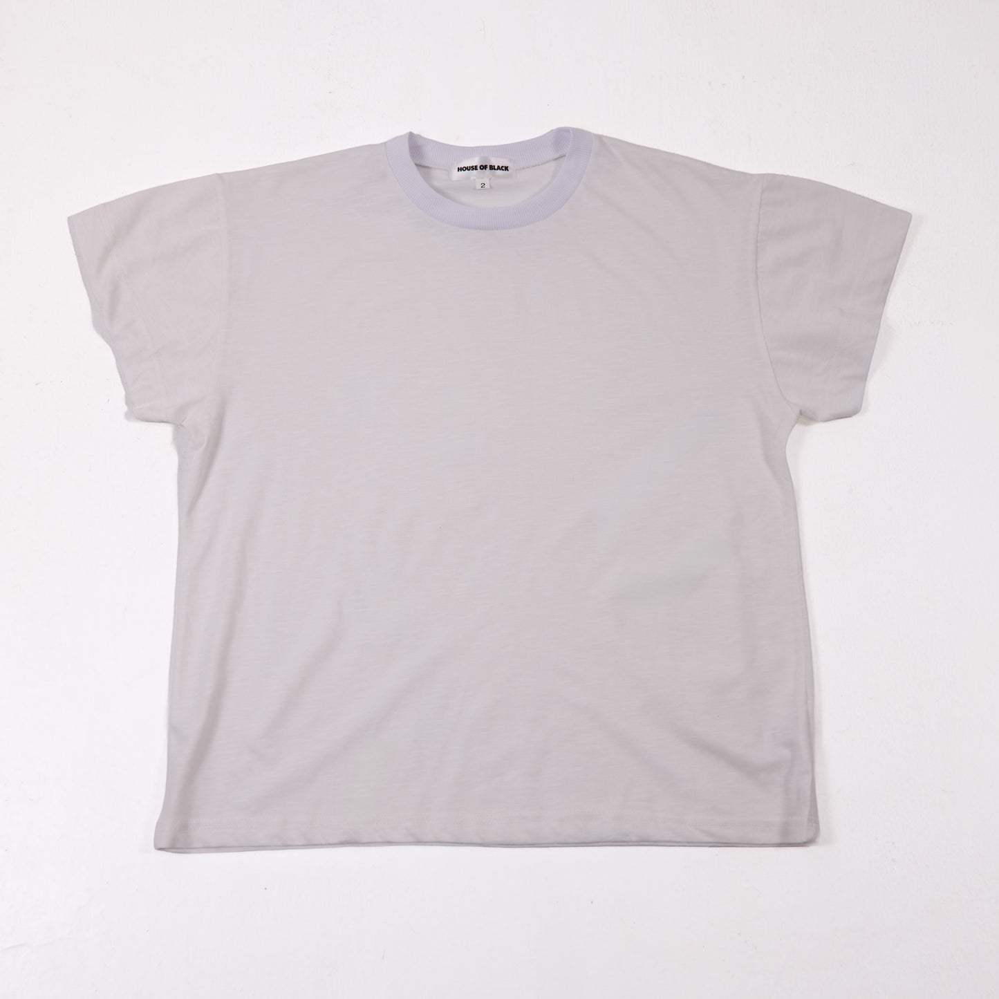 VICIOUS Slub Baby Tee in White