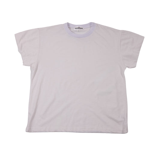 VICIOUS Slub Baby Tee in White