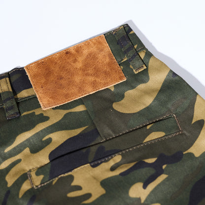 HOB Camo pleated shorts