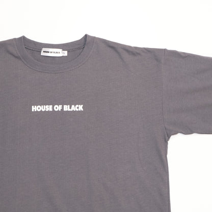 Patch logo tee in Dark grey