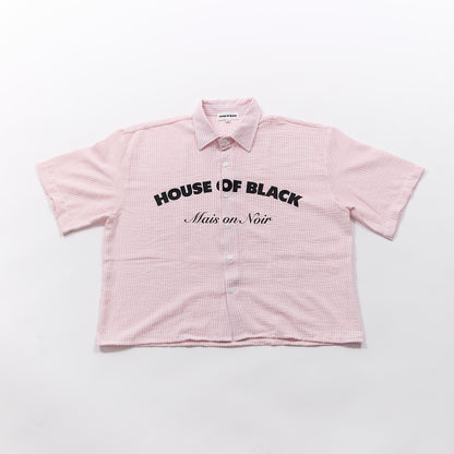 MAISON NOIR pink pinstripe shirt