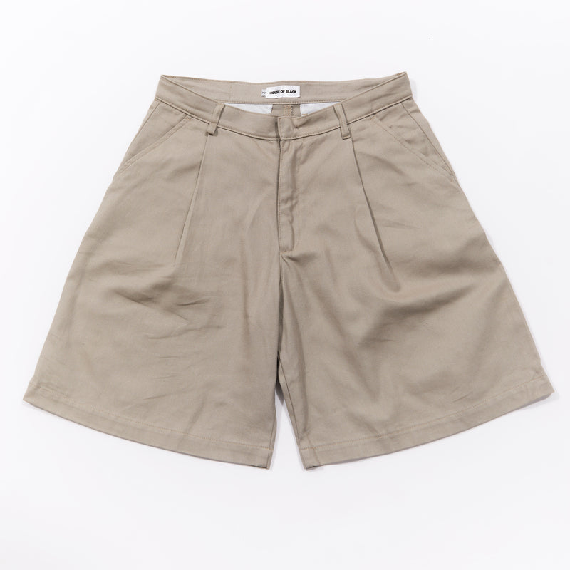 HOB pleated nude balloon shorts