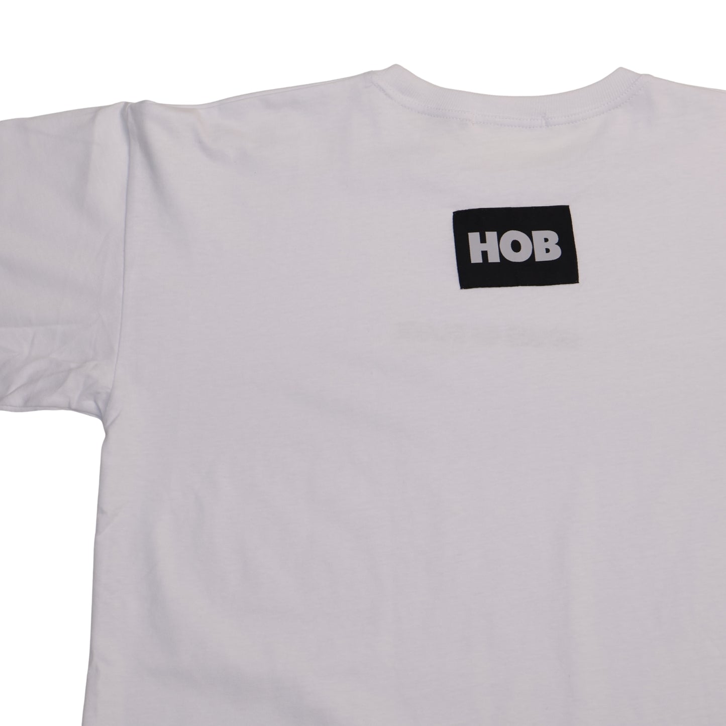 Patch logo tee in white