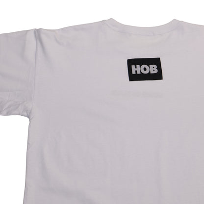 Patch logo tee in white