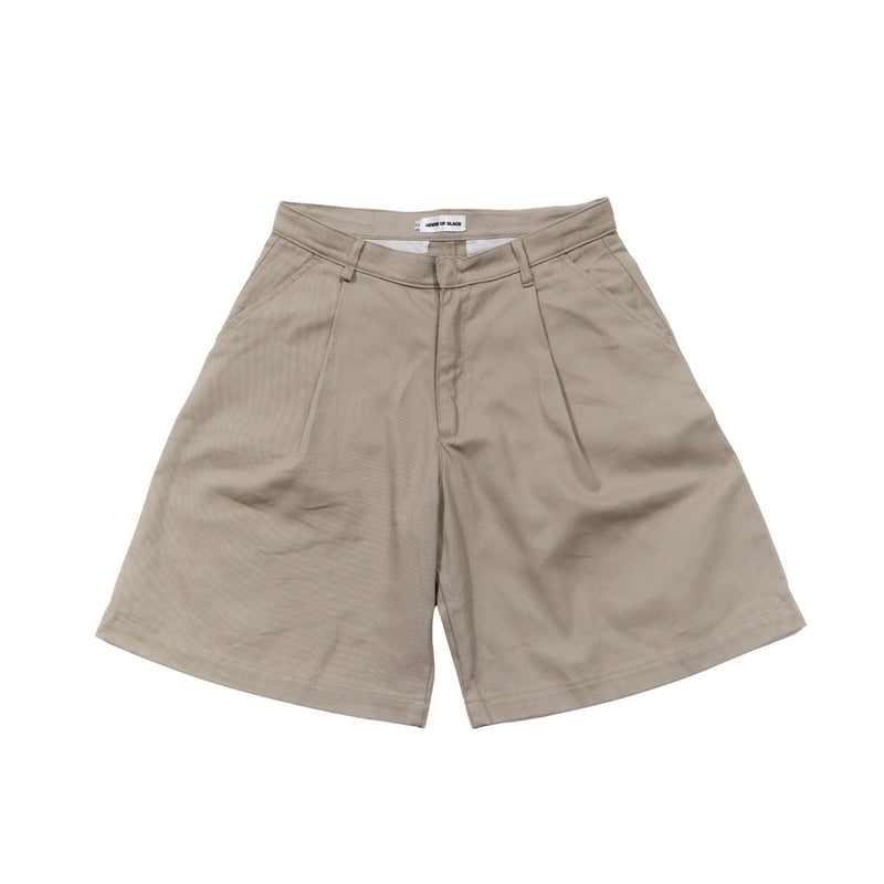 HOB pleated nude balloon shorts