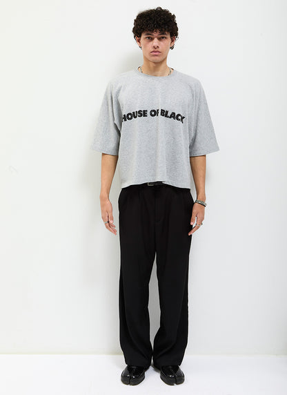 LOGO TEE grey