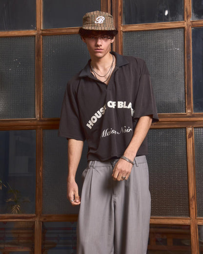 B for Black wool Hat